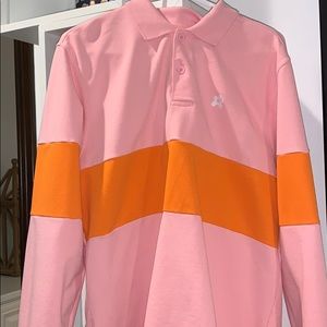 Golf Le Fleur Converse Long Sleeve Polo